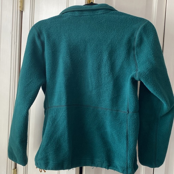 Green front zipper fleece - Picture 7 of 7